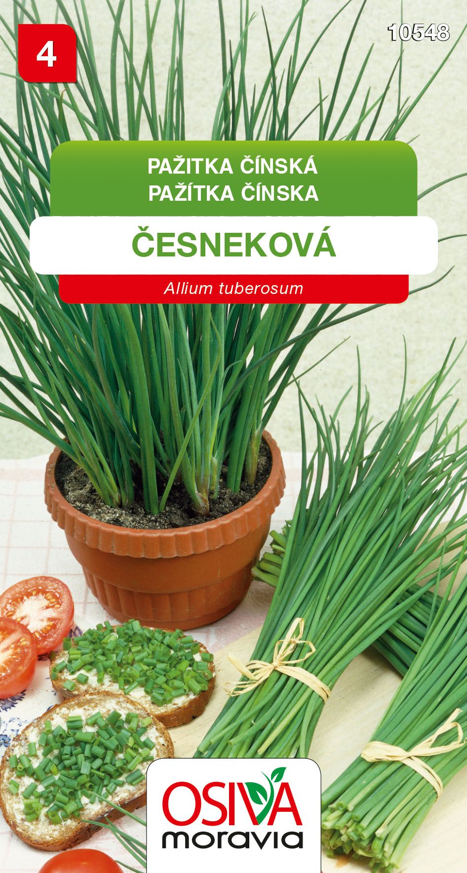 Pažitka čínská česneková