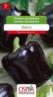 Paprika sladká černá Zulu
