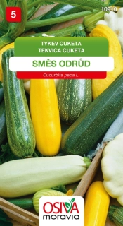 Cuketa směs nehybridních odrůd