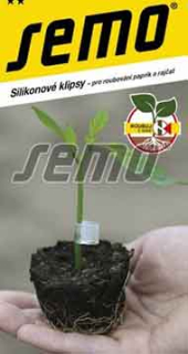 Silikon klipsy k roubování paprik a rajčat