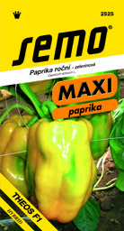 Paprika sladká žlutá maxi Theos F1